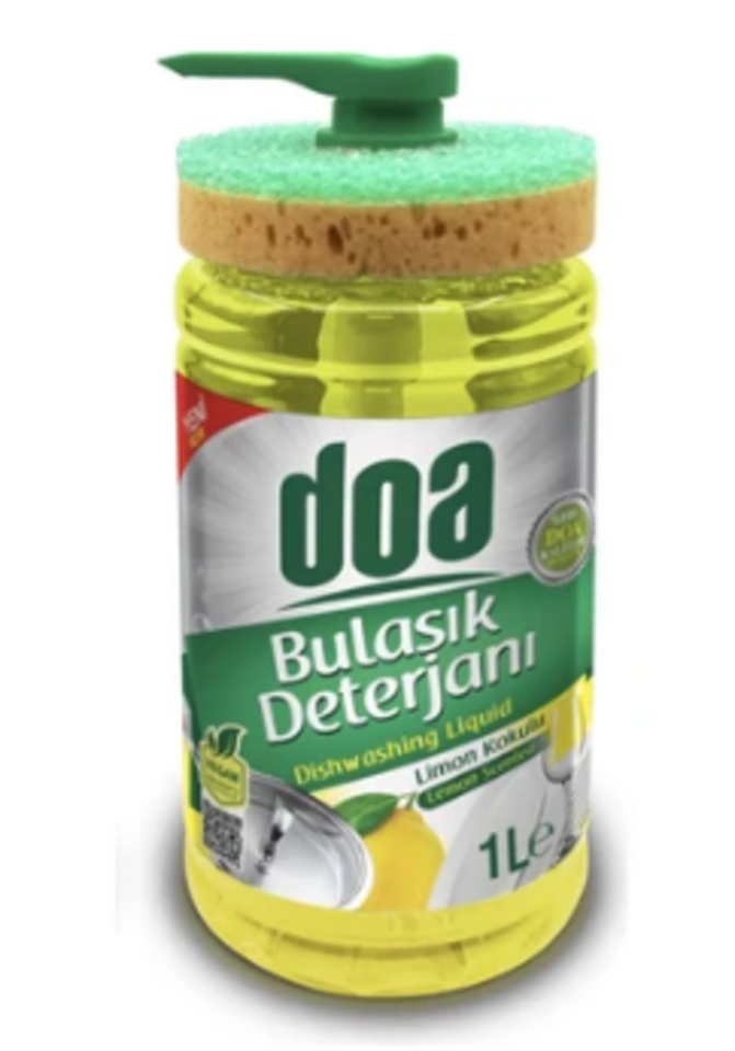 DOA B. DETERJAN SVI 1000ML LİMON SÜNGER HED